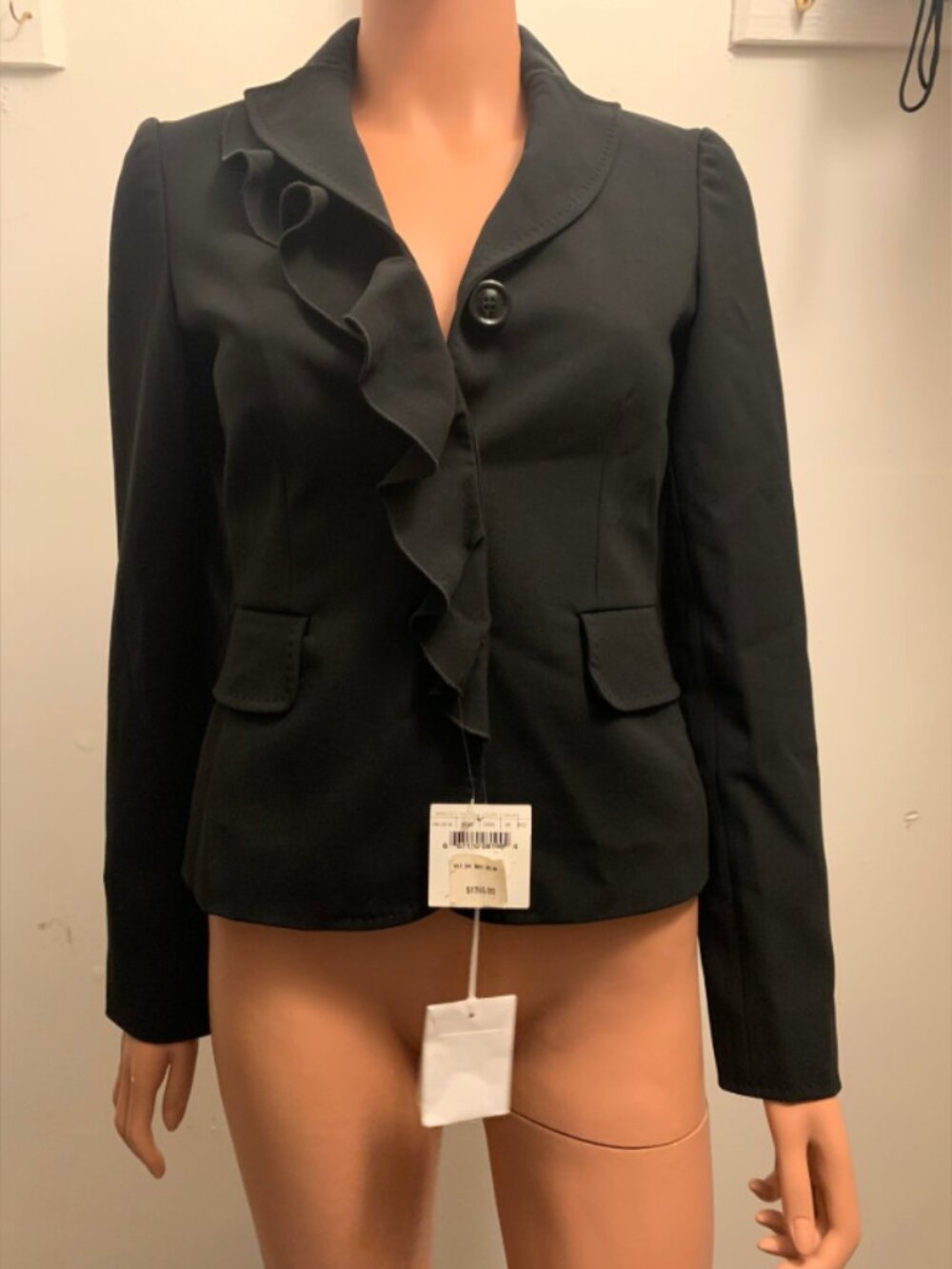 Moschino Size 4 Blazer - New with Tag MSRP $1385